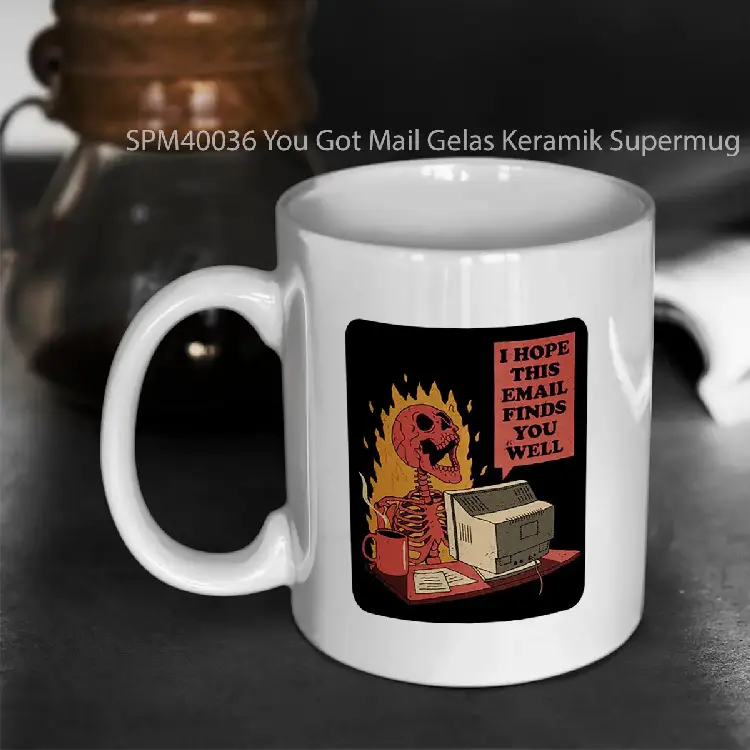SPM40036 You Got Mail Gelas Keramik Supermug