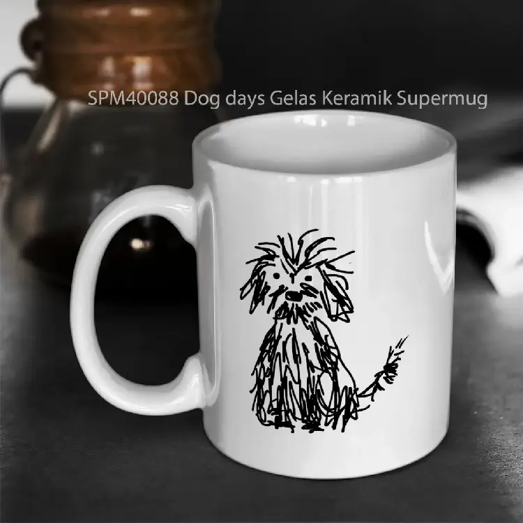 SPM40088 Dog days Gelas Keramik Supermug
