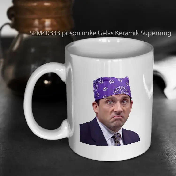 SPM40333 prison mike Gelas Keramik Supermug