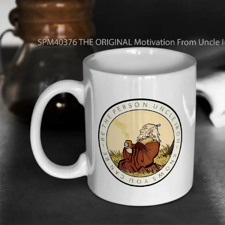 SPM40376 THE ORIGINAL Motivation From Uncle Iroh Gelas Keramik Supermug