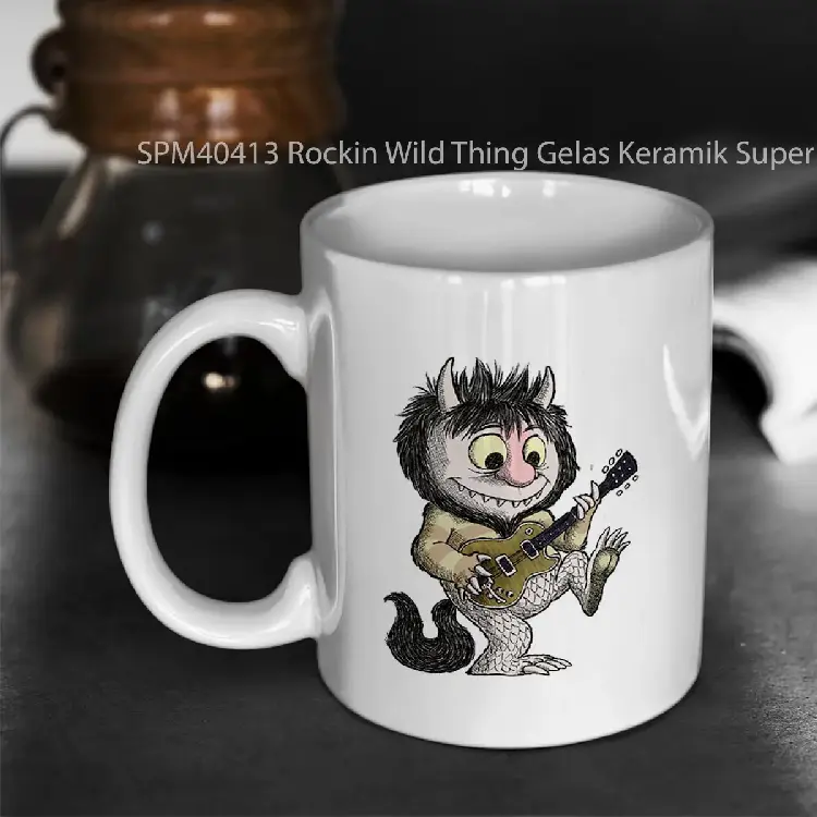 SPM40413 Rockin Wild Thing Gelas Keramik Supermug