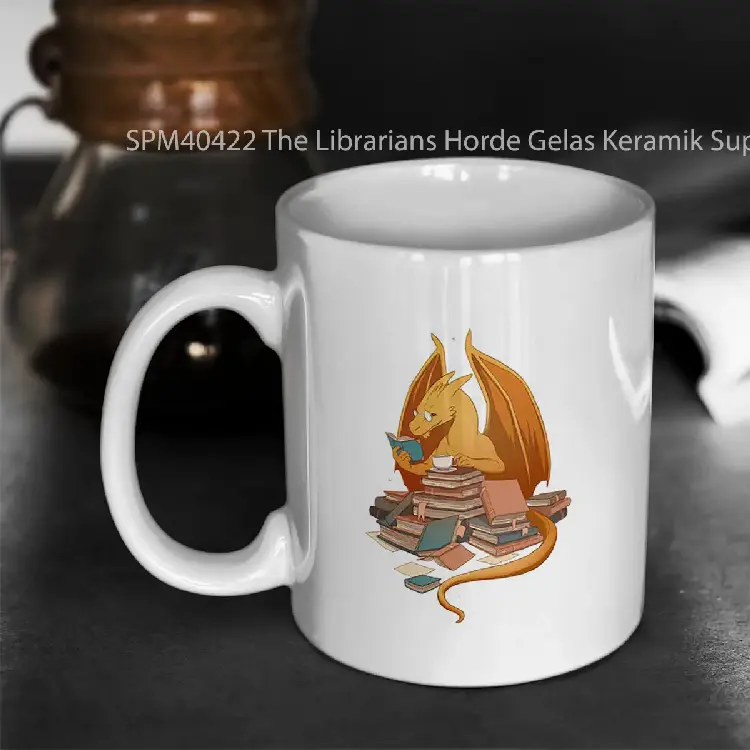 SPM40422 The Librarians Horde Gelas Keramik Supermug