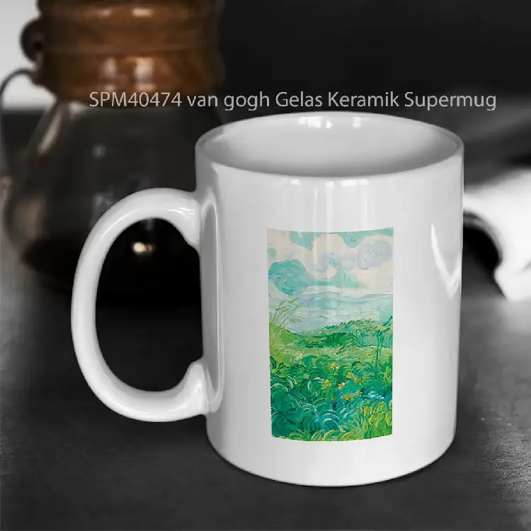 SPM40474 van gogh Gelas Keramik Supermug