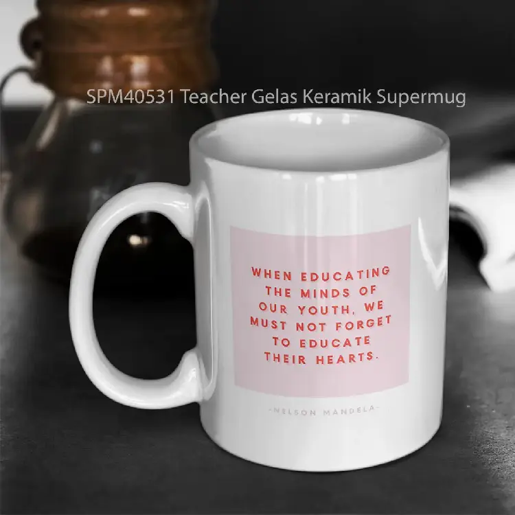 SPM40531 Teacher Gelas Keramik Supermug