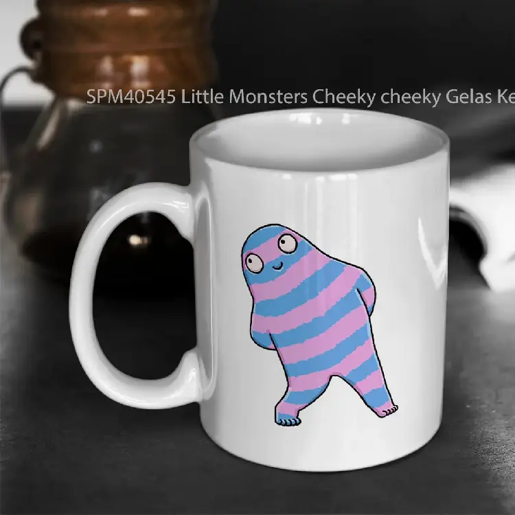 SPM40545 Little Monsters Cheeky cheeky Gelas Keramik Supermug