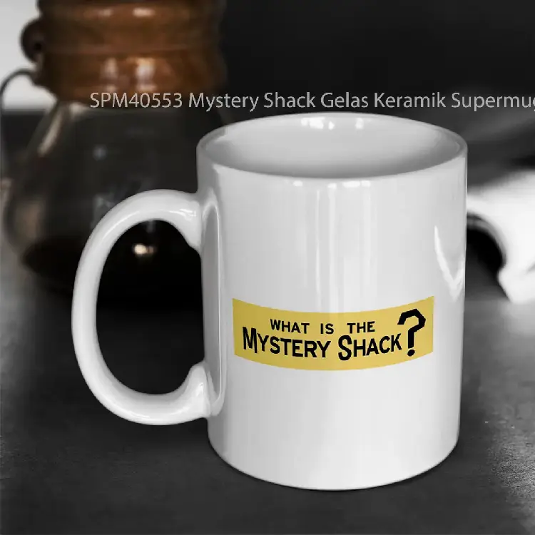 SPM40553 Mystery Shack Gelas Keramik Supermug