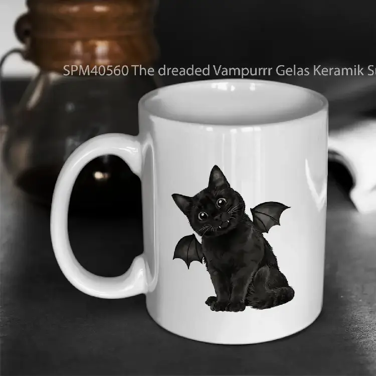 SPM40560 The dreaded Vampurrr Gelas Keramik Supermug