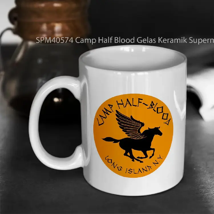 SPM40574 Camp Half Blood Gelas Keramik Supermug
