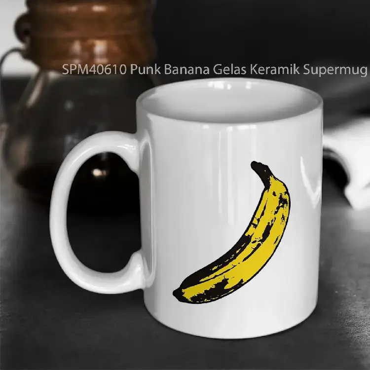 SPM40610 Punk Banana Gelas Keramik Supermug