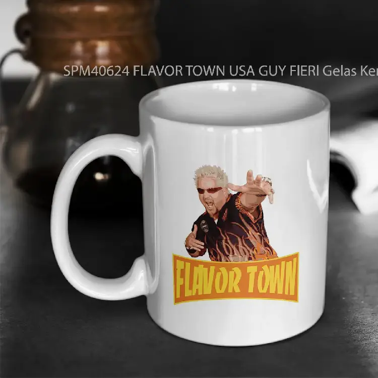 SPM40624 FLAVOR TOWN USA GUY FlERl Gelas Keramik Supermug