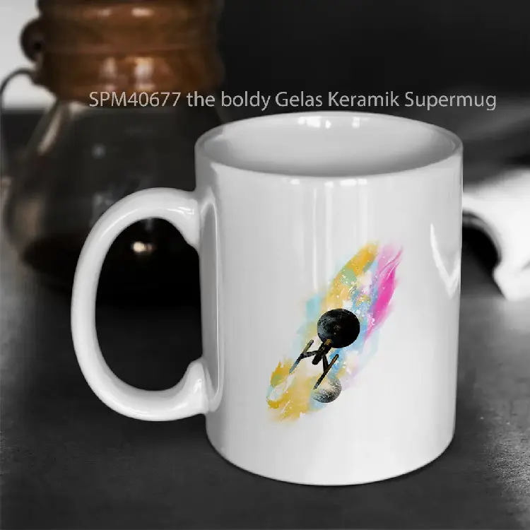 SPM40677 the boldy Gelas Keramik Supermug