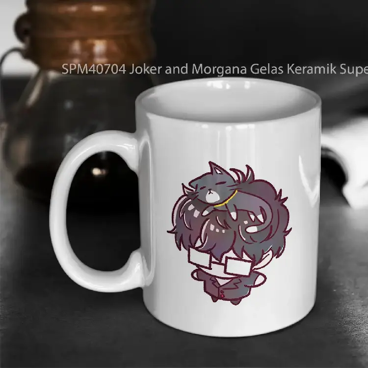SPM40704 Joker and Morgana Gelas Keramik Supermug