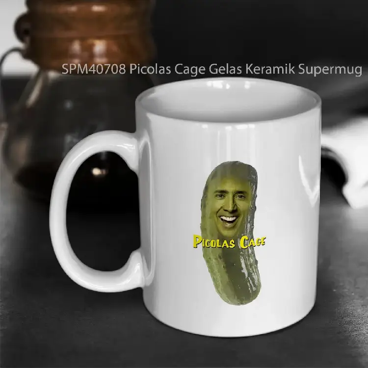 SPM40708 Picolas Cage Gelas Keramik Supermug