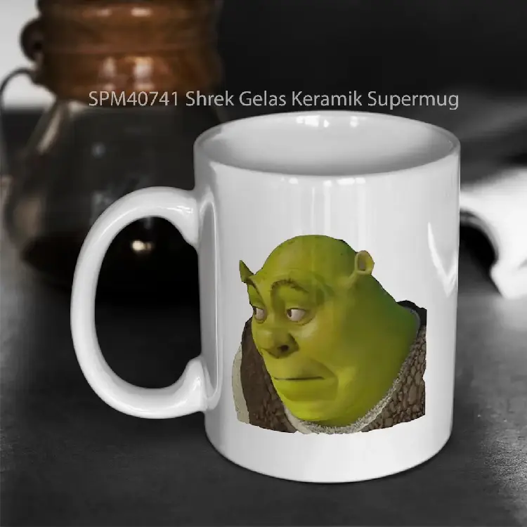 SPM40741 Shrek Gelas Keramik Supermug
