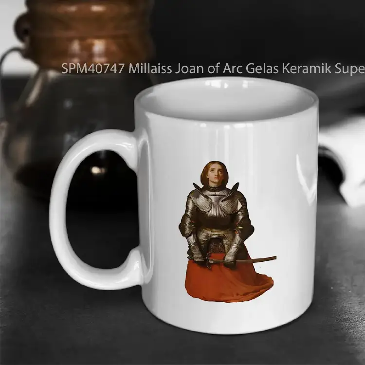 SPM40747 Millaiss Joan of Arc Gelas Keramik Supermug