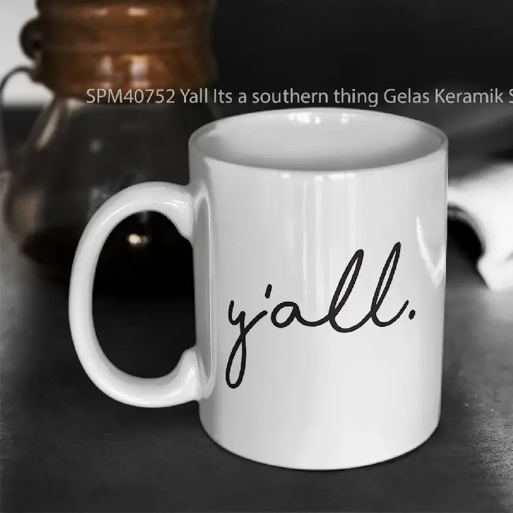 SPM40752 Yall Its a southern thing Gelas Keramik Supermug