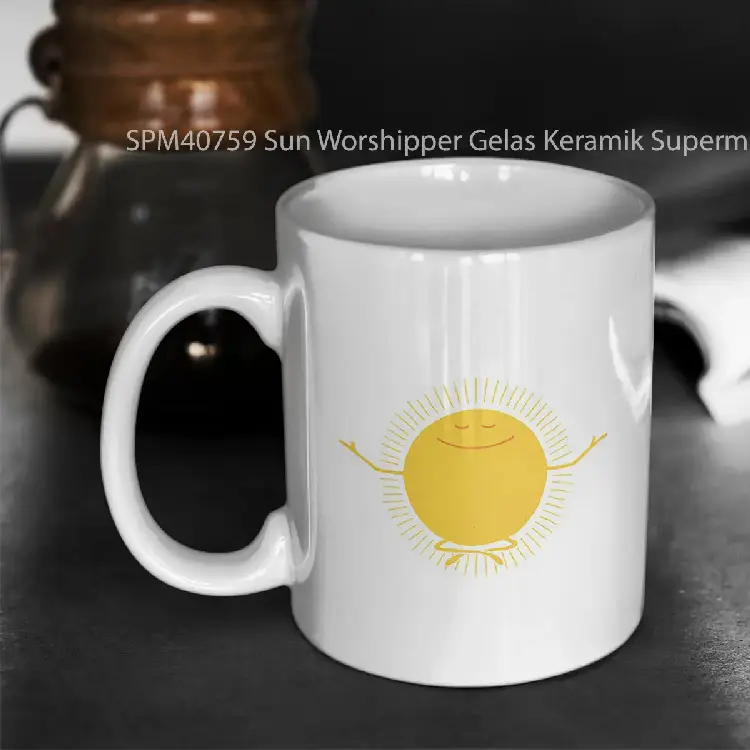 SPM40759 Sun Worshipper Gelas Keramik Supermug