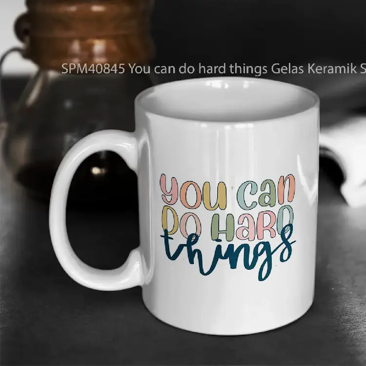 SPM40845 You can do hard things Gelas Keramik Supermug