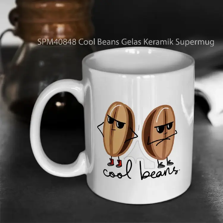 SPM40848 Cool Beans Gelas Keramik Supermug