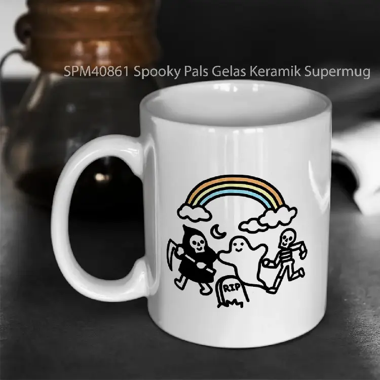 SPM40861 Spooky Pals Gelas Keramik Supermug