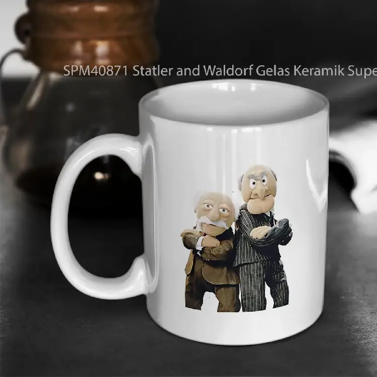 SPM40871 Statler and Waldorf Gelas Keramik Supermug