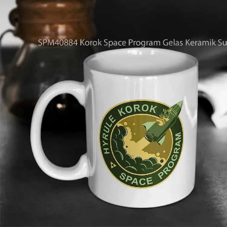 SPM40884 Korok Space Program Gelas Keramik Supermug