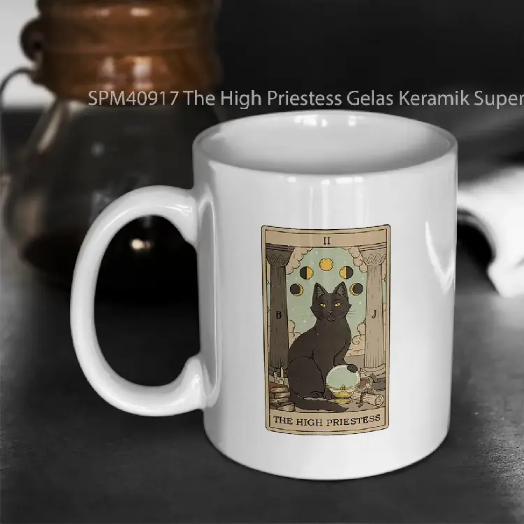 SPM40917 The High Priestess Gelas Keramik Supermug