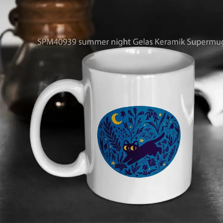 SPM40939 summer night Gelas Keramik Supermug