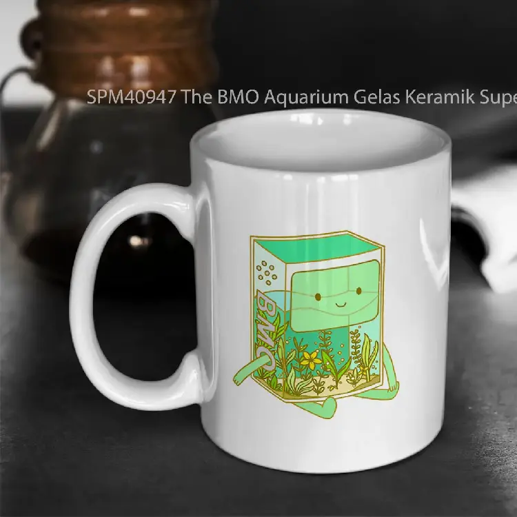 SPM40947 The BMO Aquarium Gelas Keramik Supermug