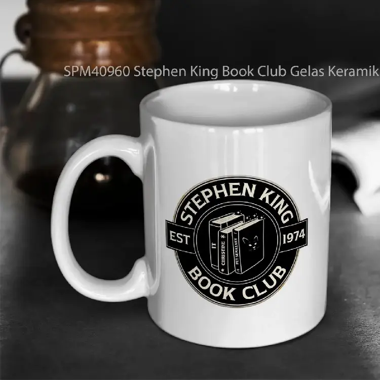SPM40960 Stephen King Book Club Gelas Keramik Supermug