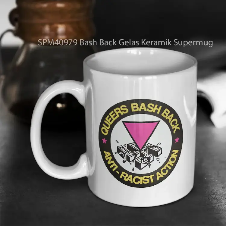 SPM40979 Bash Back Gelas Keramik Supermug