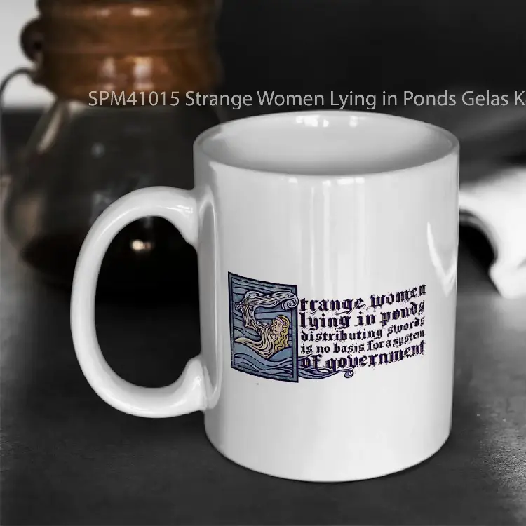 SPM41015 Strange Women Lying in Ponds Gelas Keramik Supermug