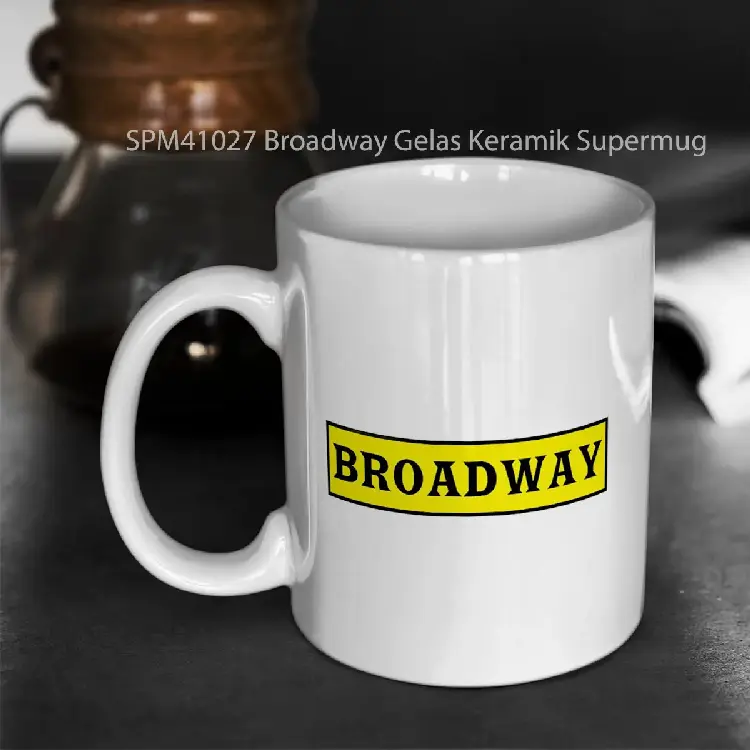 SPM41027 Broadway Gelas Keramik Supermug