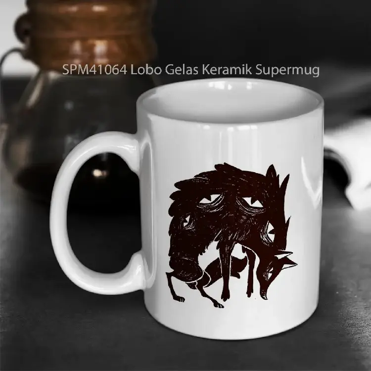 SPM41064 Lobo Gelas Keramik Supermug