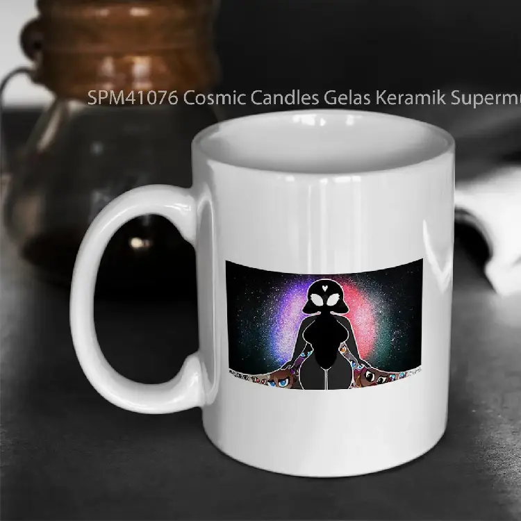 SPM41076 Cosmic Candles Gelas Keramik Supermug