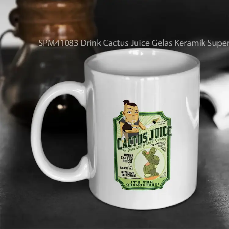SPM41083 Drink Cactus Juice Gelas Keramik Supermug