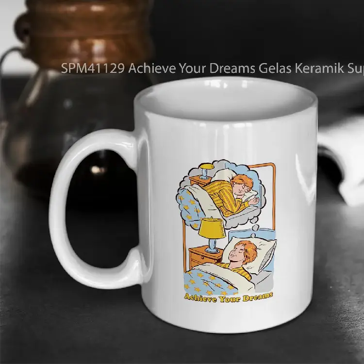 SPM41129 Achieve Your Dreams Gelas Keramik Supermug