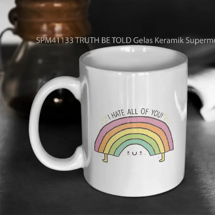 SPM41133 TRUTH BE TOLD Gelas Keramik Supermug
