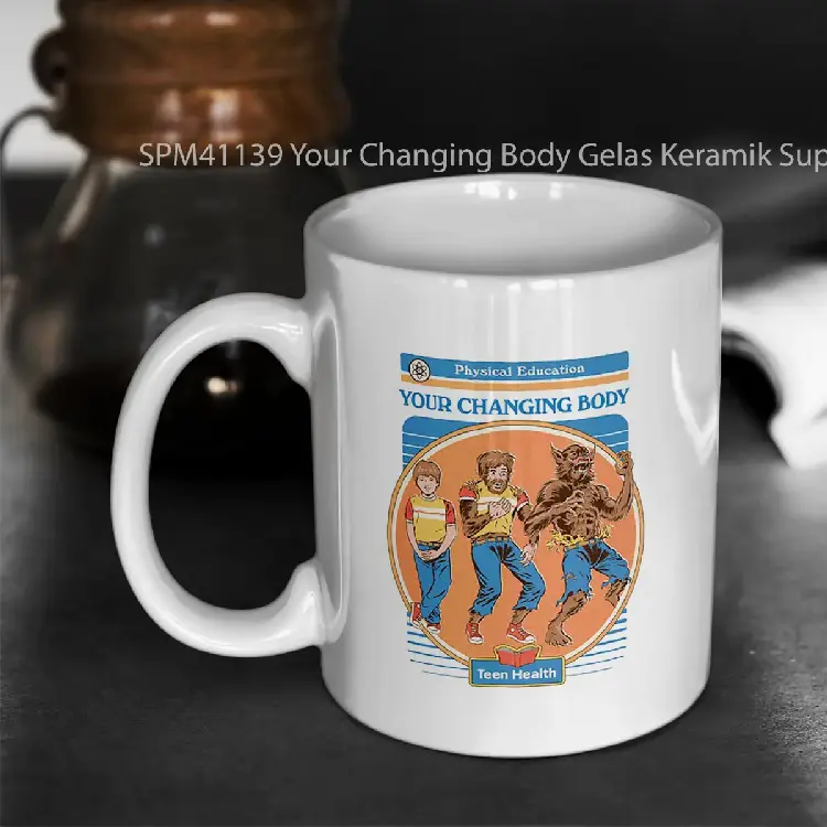 SPM41139 Your Changing Body Gelas Keramik Supermug