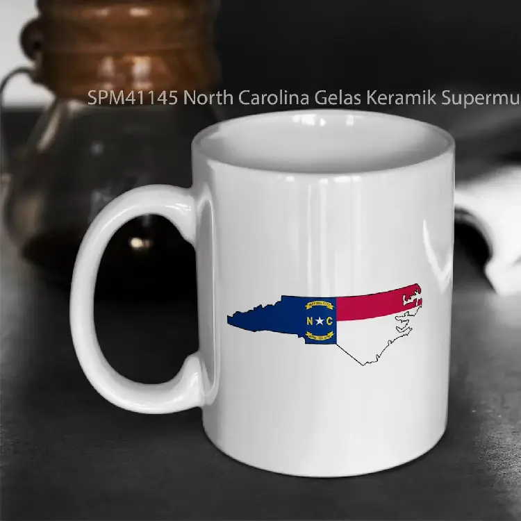 SPM41145 North Carolina Gelas Keramik Supermug
