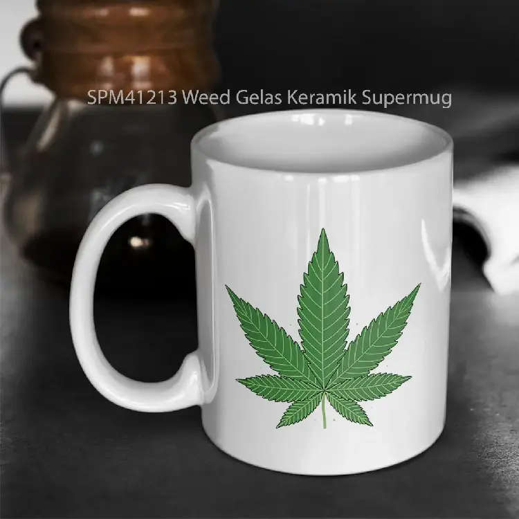 SPM41213 Weed Gelas Keramik Supermug