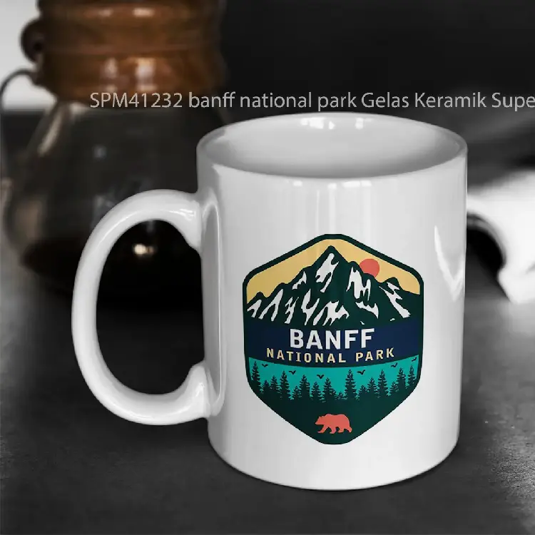 SPM41232 banff national park Gelas Keramik Supermug