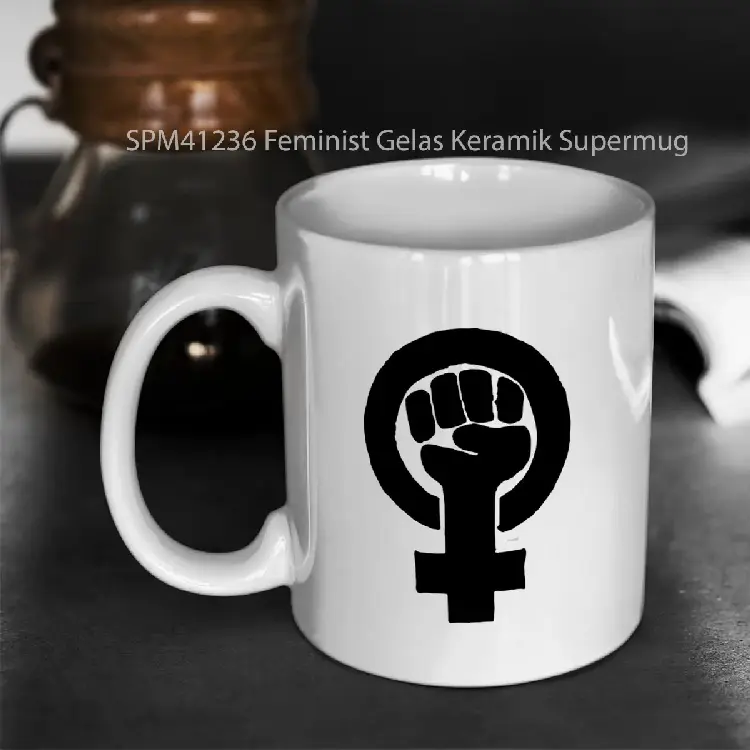SPM41236 Feminist Gelas Keramik Supermug