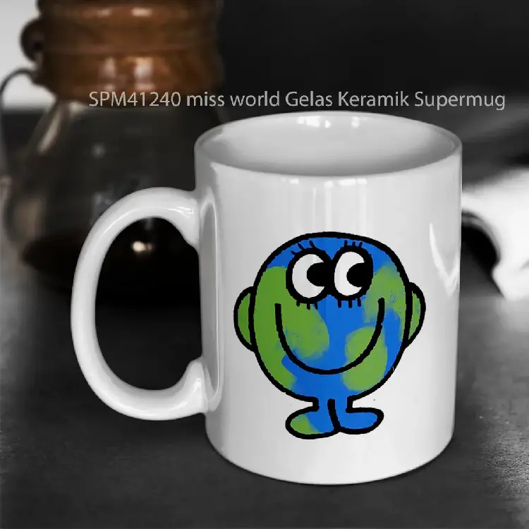 SPM41240 miss world Gelas Keramik Supermug