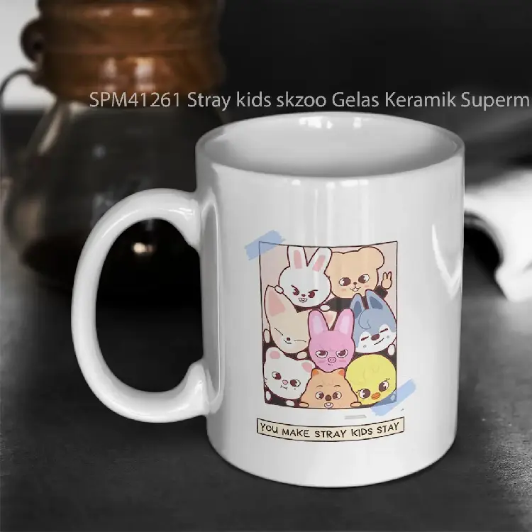SPM41261 Stray kids skzoo Gelas Keramik Supermug