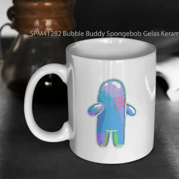 SPM41282 Bubble Buddy Spongebob Gelas Keramik Supermug
