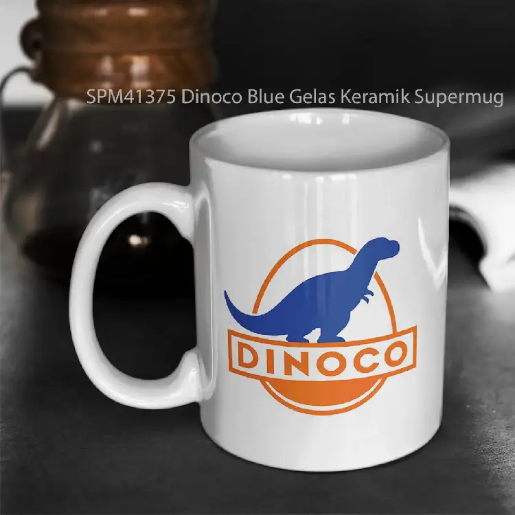 SPM41375 Dinoco Blue Gelas Keramik Supermug