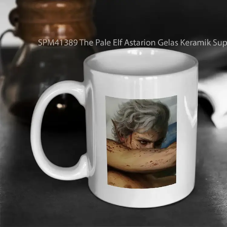 SPM41389 The Pale Elf Astarion Gelas Keramik Supermug