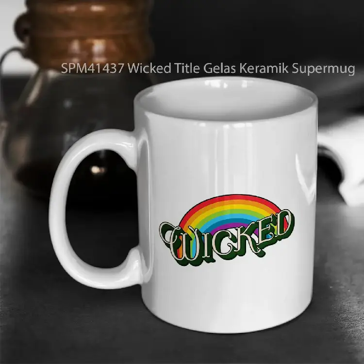 SPM41437 Wicked Title Gelas Keramik Supermug