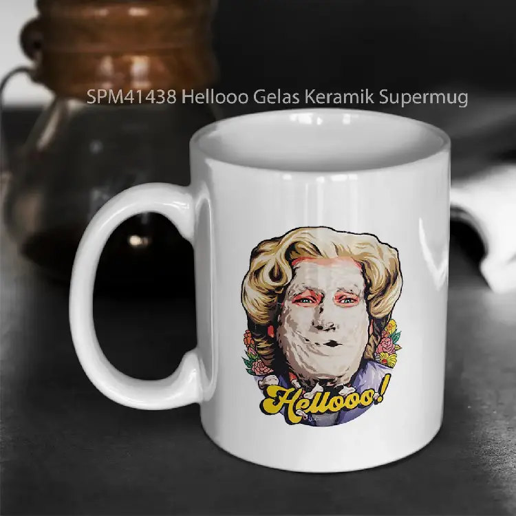 SPM41438 Hellooo Gelas Keramik Supermug